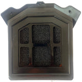 Uni Filter Foam Air Filter reverse rear side view