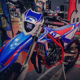 Visor Headlight (Beta 2020 Hi/Lo) fitted