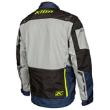 Klim Dakar Jacket (series #2) in blue rear angle view