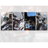 INNOVV K3 Motorcycle Dash Camera for security and traffic - fitted to bike