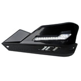 Barkbusters LED Handguard Light fitted to Jet handguard