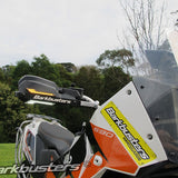 Barkbusters LED Handguard Lights on a VPs handguard fitted to a bike