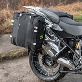 Kriega OS-22 Soft Pannier Bag fitted to bike