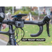 Quad Lock Out Front Mount from underneath on bike