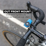 Quad Lock Out Front Mount on bike handlebars