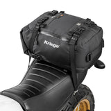 Kriega US-20 Drypack strapped to bike