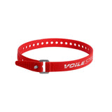Voile Straps - Aluminium Buckles (20") red