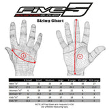 Five Glove Sizing Chart