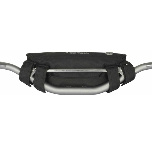 Acerbis Manu Black/Grey Handlebar Tool Bag at Acerbis Manu Black/Grey Handlebar Tool Bag at