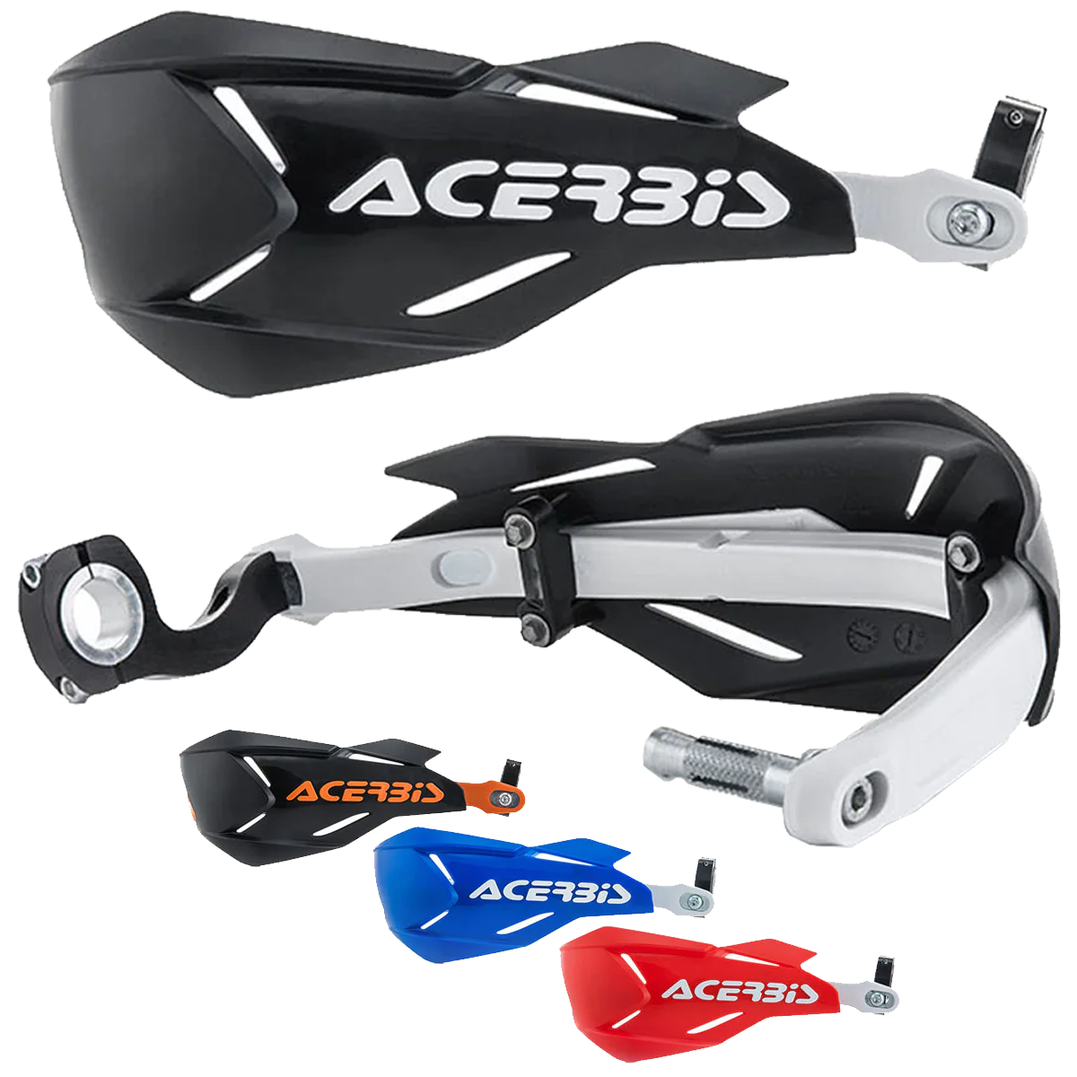 Acerbis X-Factory Hand Guard Hand Guard White/blue