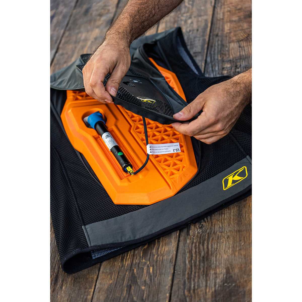Klim Airbag Vest Compatible D30 Level 2 Back Protector