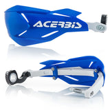 Blue and white Acerbis X-Factory Handguard Kit