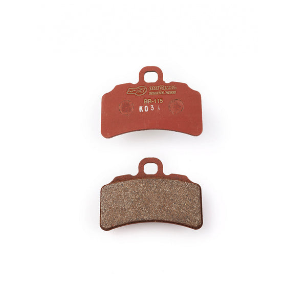 S3 Premium Racing Brake Pads Front Braktec BR-115