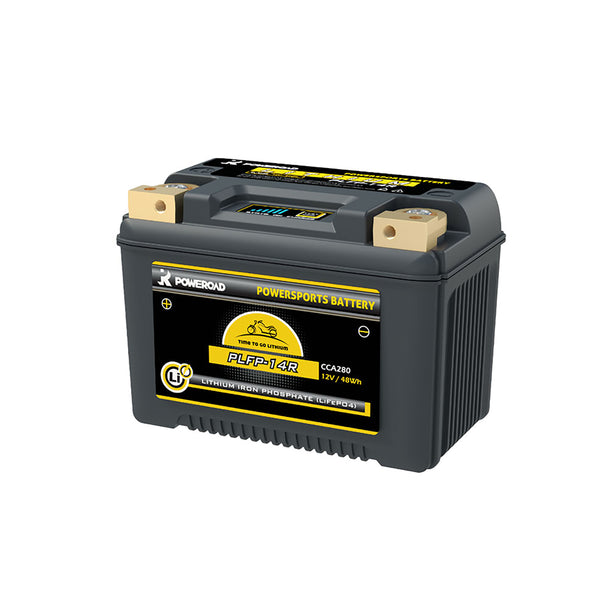 Poweroad PLFP-14R Lithium ION 280CCA 8-16Ah Battery