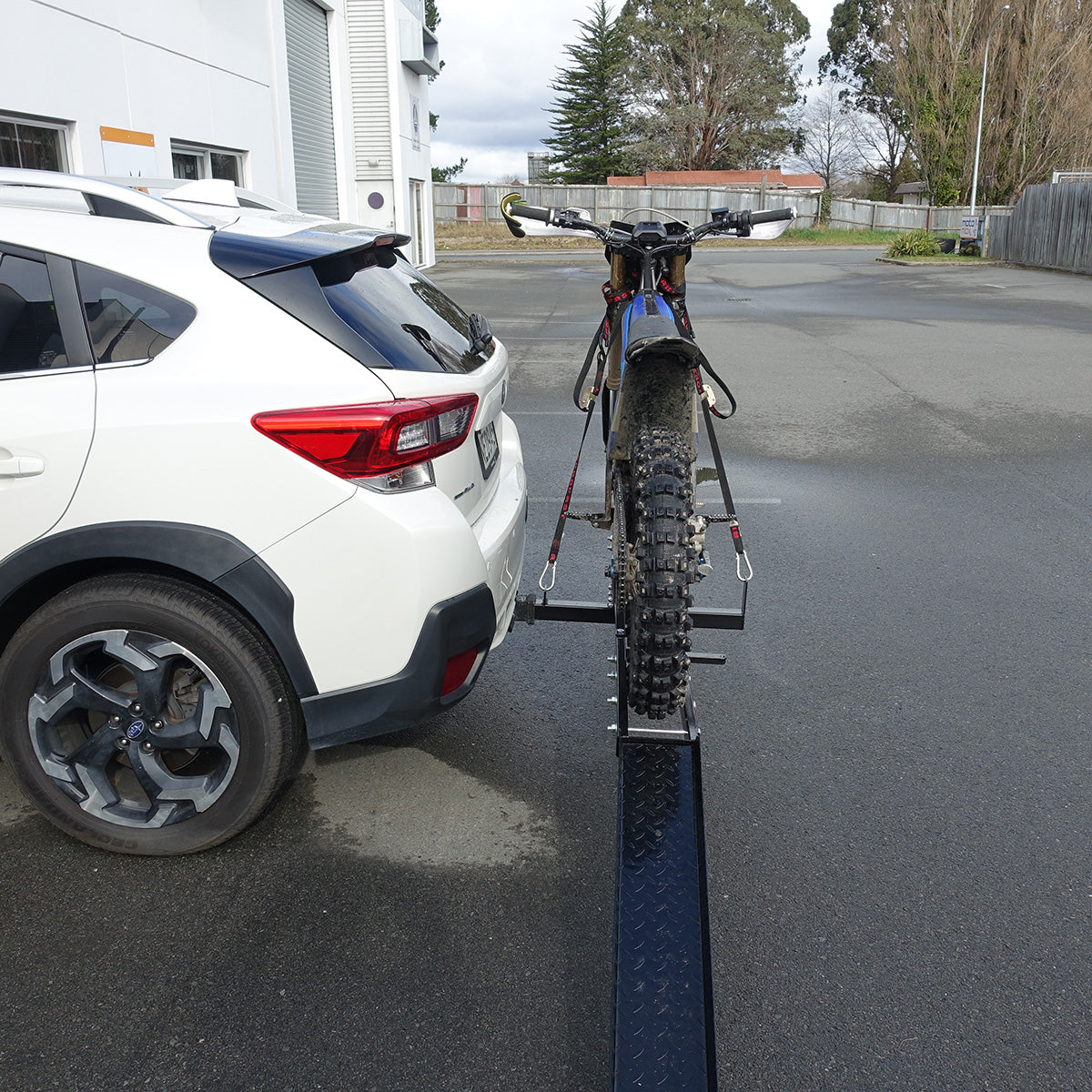 Motomox Motorcycle Carrier Rack Receiver 50mm Hitch Mount