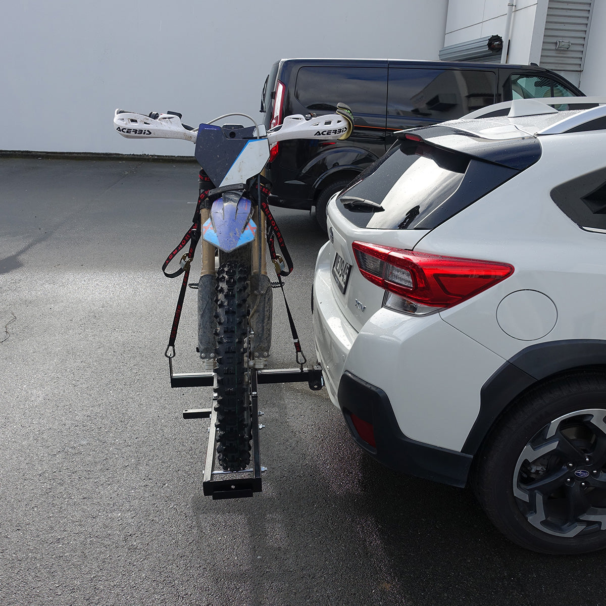 Motomox Motorcycle Carrier Rack Receiver 50mm Hitch Mount