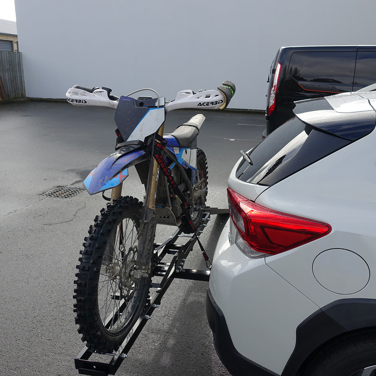Motomox Motorcycle Carrier Rack Receiver 50mm Hitch Mount