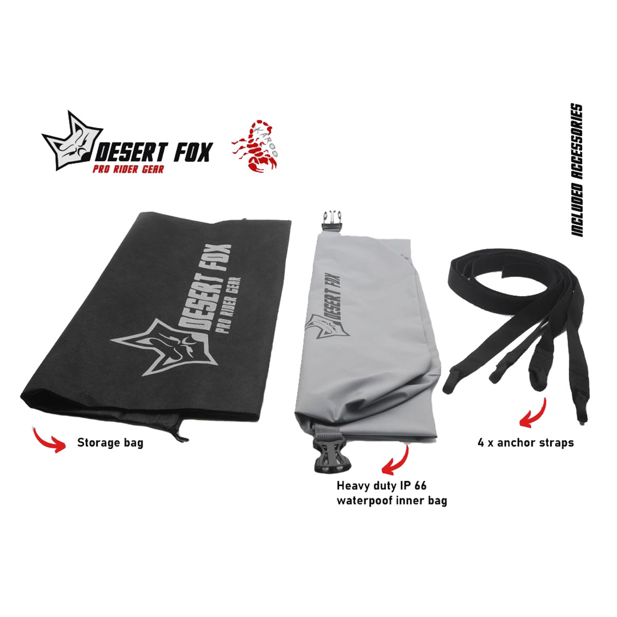 Desert Fox Karoo Rear Tail Bag