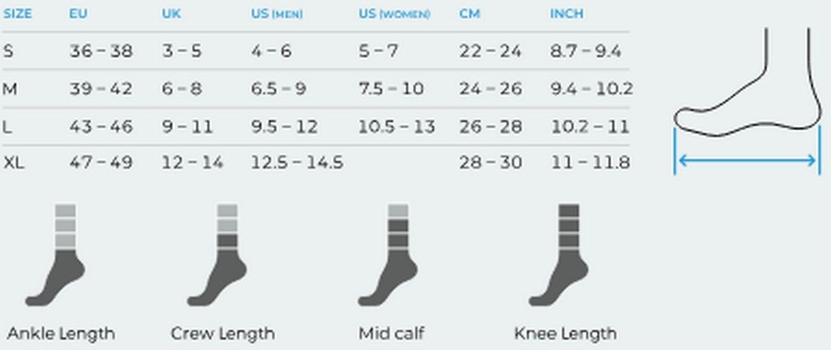 DexShell Longlite Socks (Midweight / Knee Length)