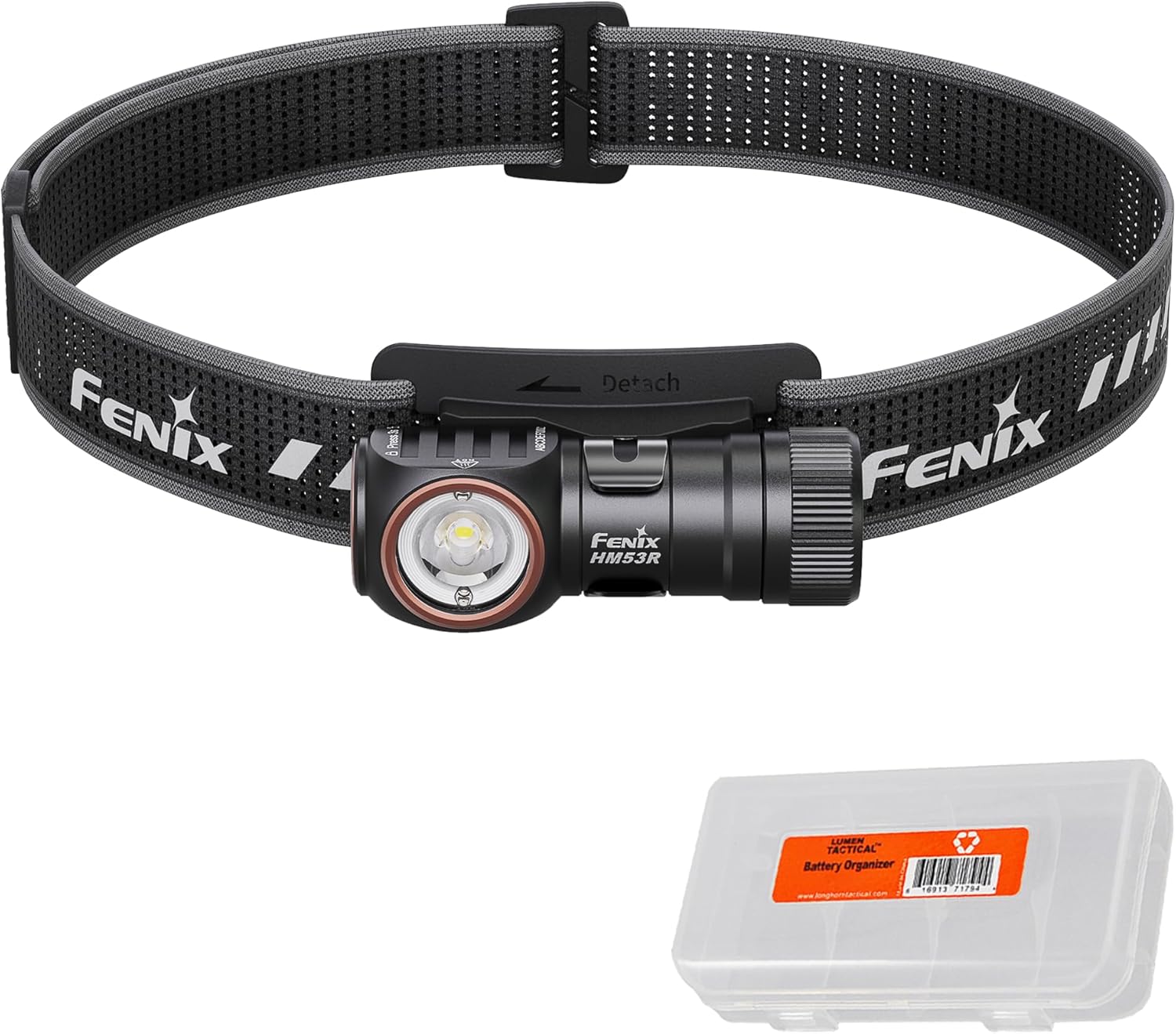 Fenix HM53R 1200 Lumen Rechargeable Headlamp