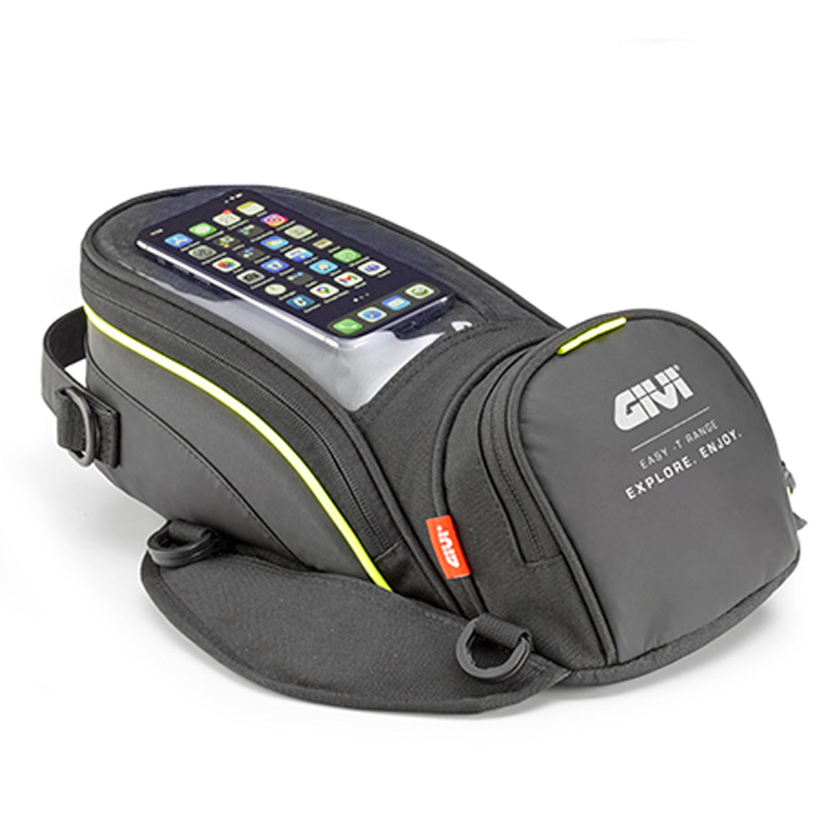 Givi EA138 Magnetic Tank Bag 6L w Ph Window - Good for Enduro