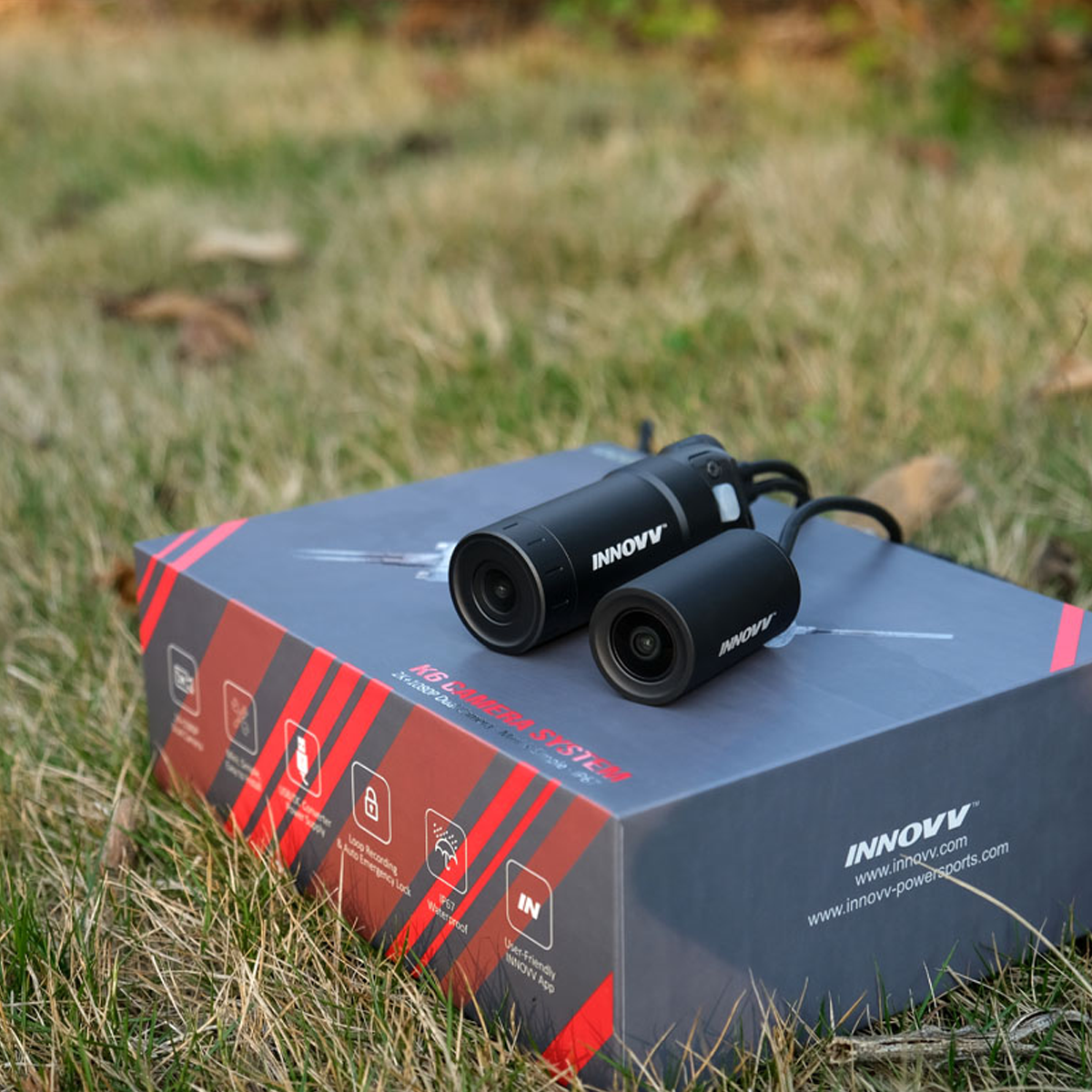 INNOVV K6 Motorcycle Front and Rear Camera