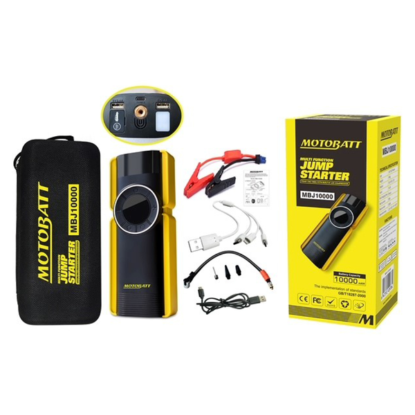 MotoBatt Lithium Jump Starter 10000 + Air Compressor