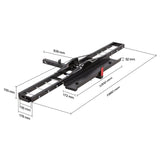 Motomox Motorcycle Carrier Rack Receiver 50mm Hitch Mount