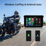 Ottocast Wireless GPS CarPlay Lite C5 SE & Android Auto Screen for Motorcycles