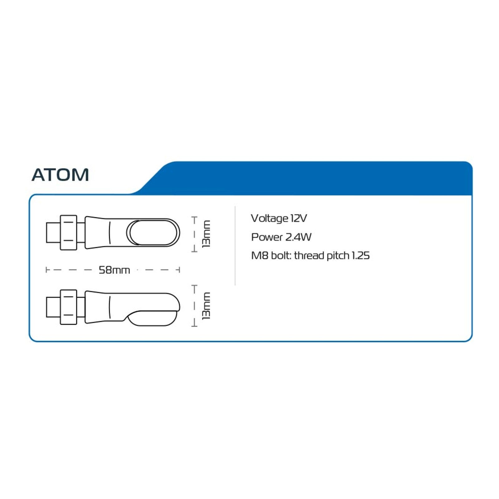 Oxford Atom Mini LED Indicators
