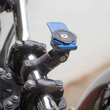 Quad Lock Motorcycle Knuckle Adaptor in use