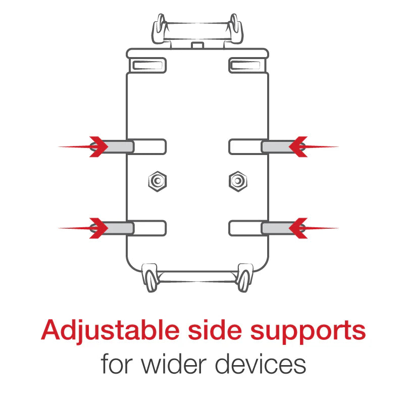 RAM Quick-Grip XL Phone Holder with Vibe-Safe Adapter & Ball