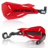 Red and black Acerbis X-Factory Handguard Kit