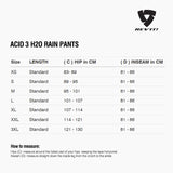 REV'IT Acid 3 H2O Rain Pants