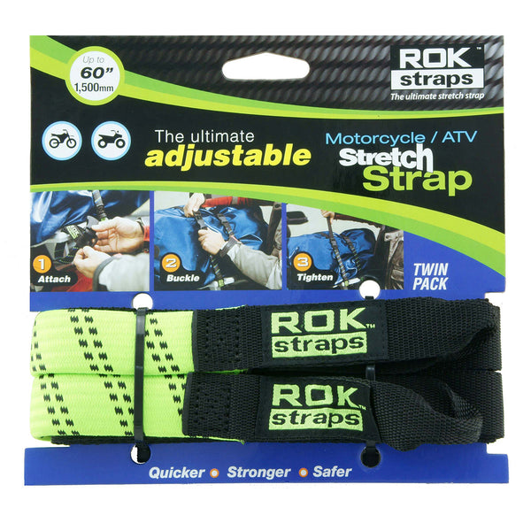 ROK Strap Adjustable with Loops 500mm to 1500mm (Set of 2)