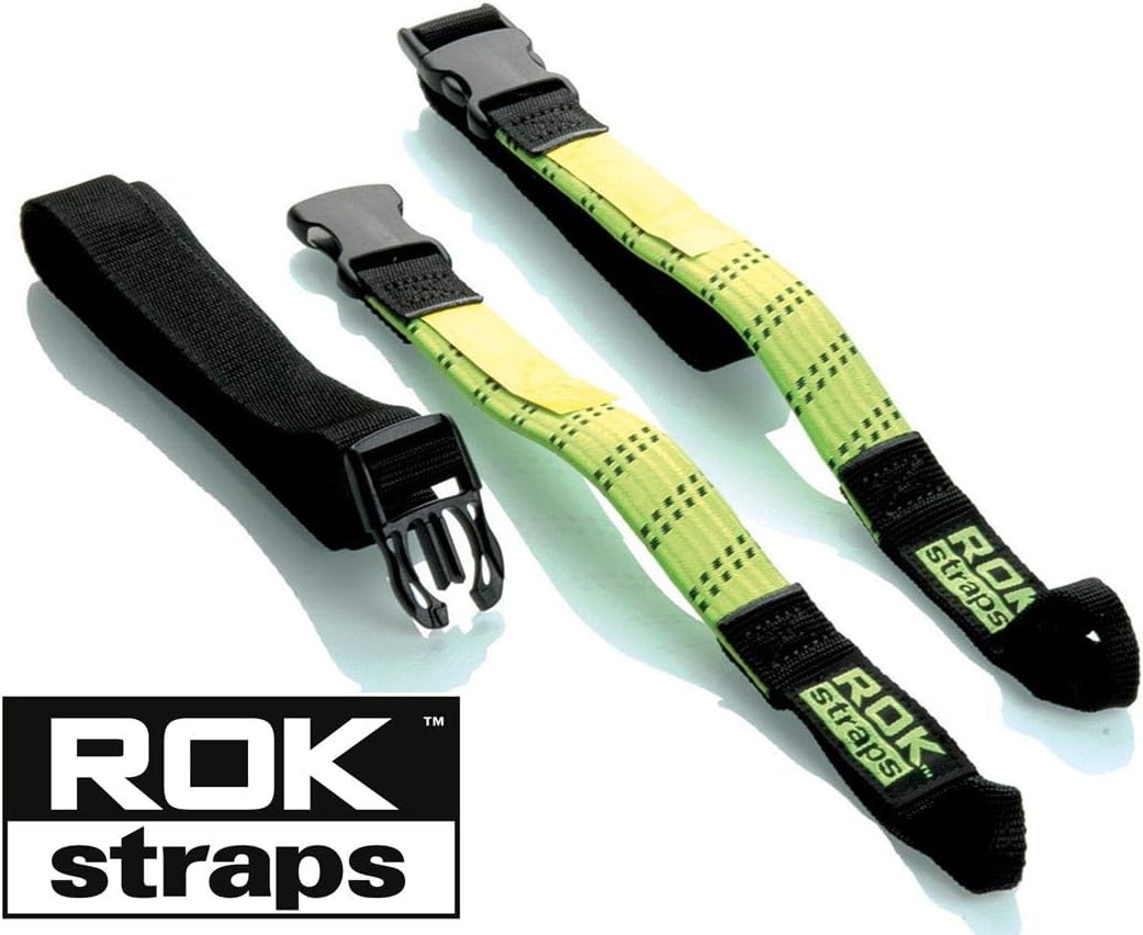 ROK Strap Commuter Adjustable with Loops 720mm  (Set of 2)