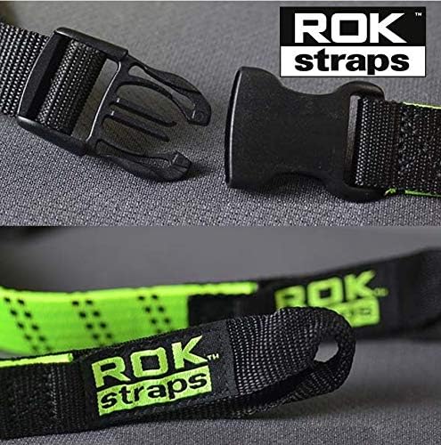 ROK Strap Adjustable with Loops 500mm to 1500mm (Set of 2)