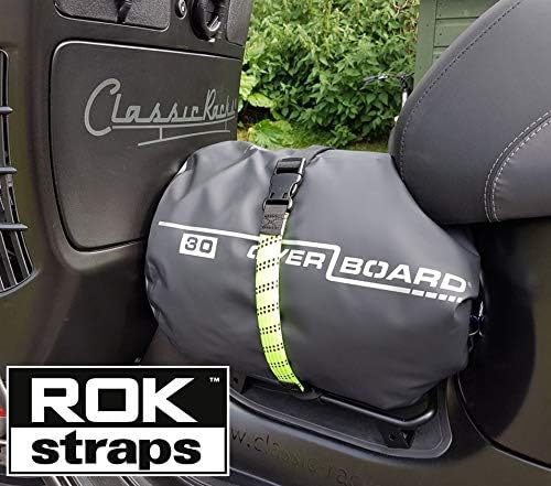 ROK Strap Commuter Adjustable with Loops 720mm  (Set of 2)