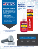 Abrolok Threadlok - High Strength Permanent Adhesive
