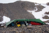 Hilleberg Tarp 5 Shelter being used for mountain camping