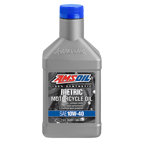 Amsoil 10W-40 Synthetic Metric Motorcycle Oil