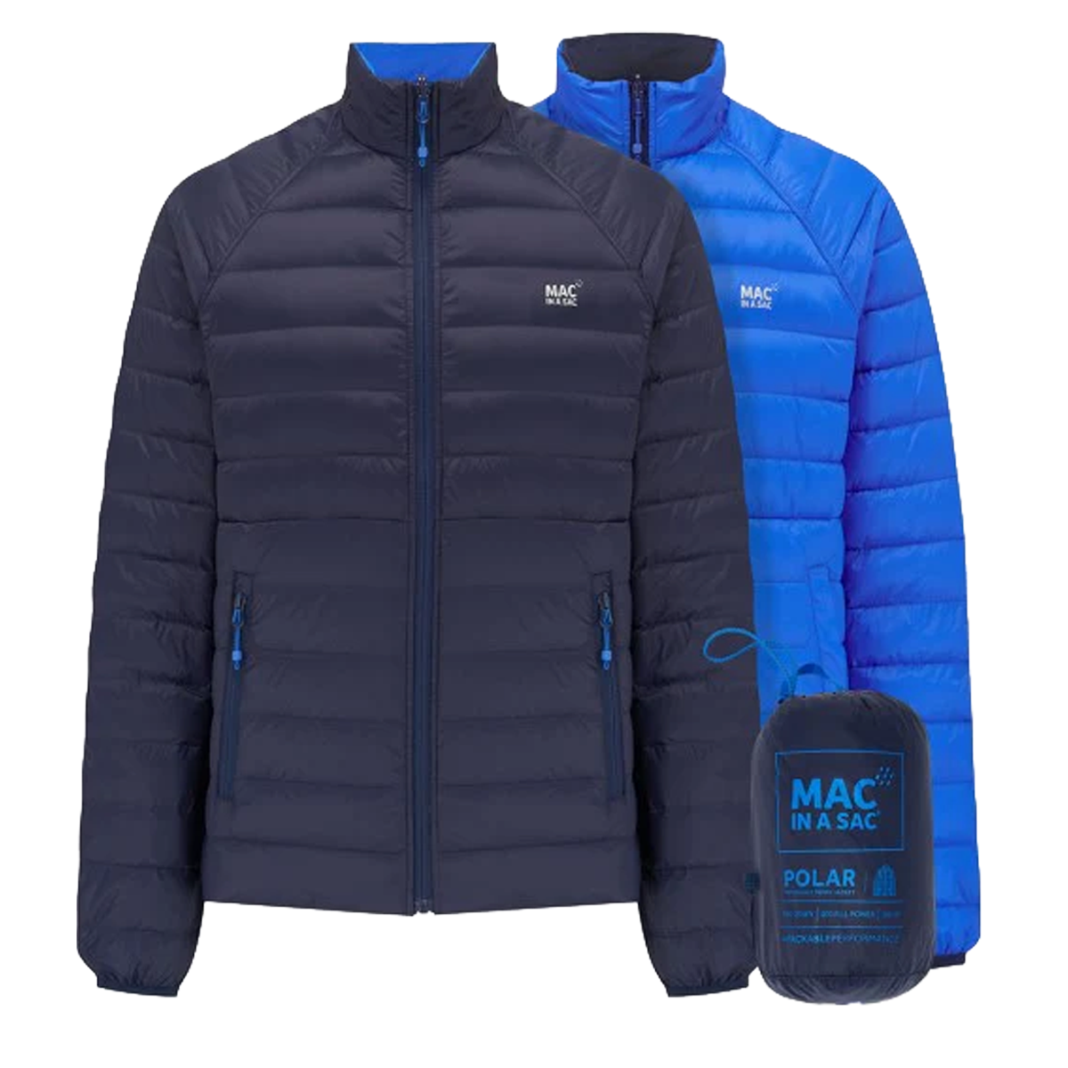 Mac in a Sac Men's Polar Reversible Down Jacket