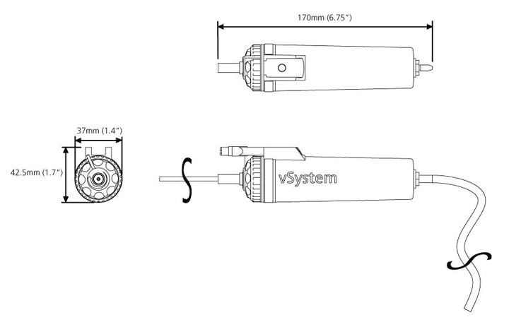Scottoil vSystem Motorcycle Chain Oiler