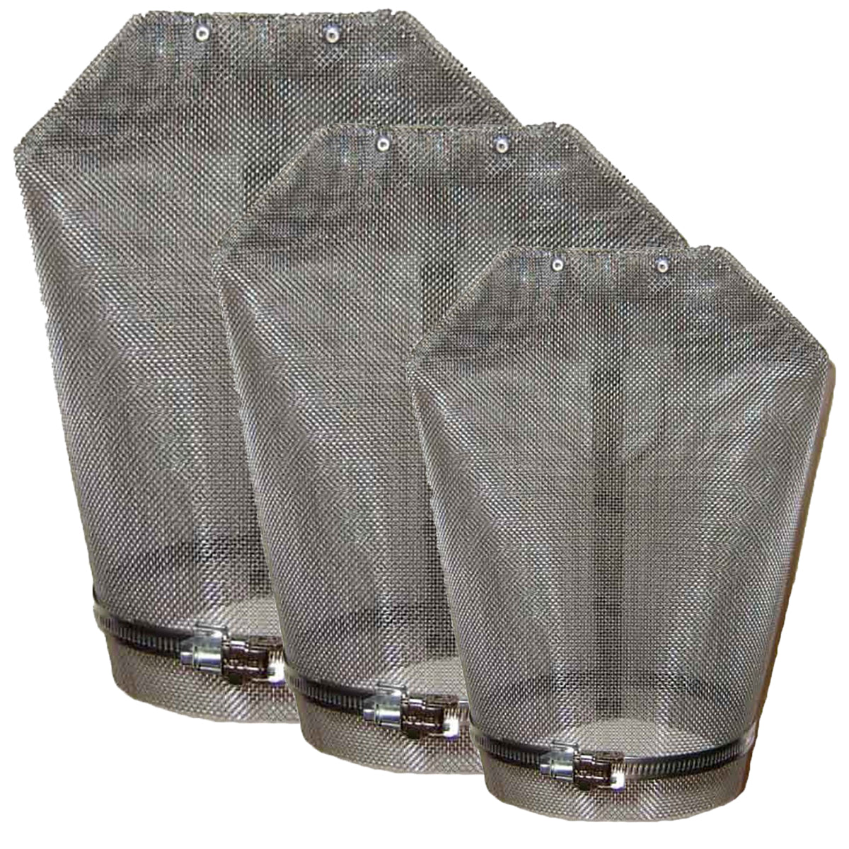 Spark Arrestor Stainless Steel Mesh C/W Hose Clamp