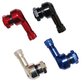 90º Tubeless Valve Alloy in a range of colours