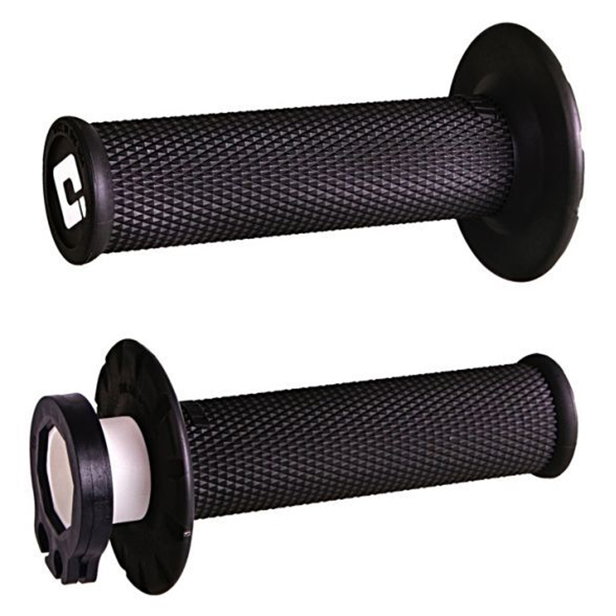 ODI MX Lock On Grips No Waffle black