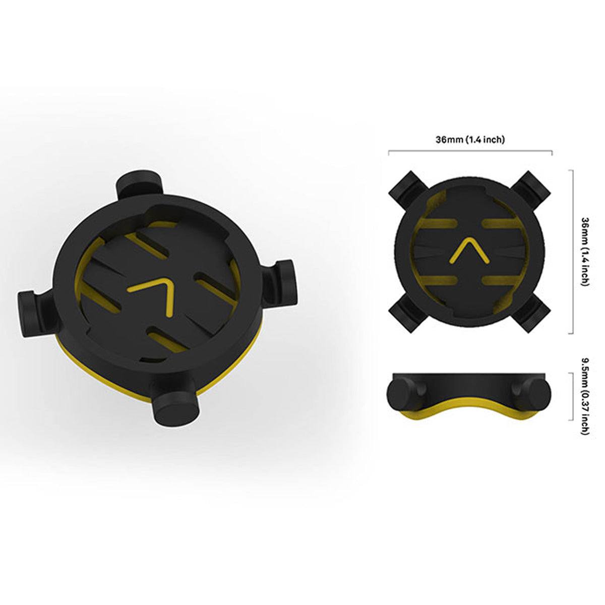 Beeline Moto Strap Mount dimensions