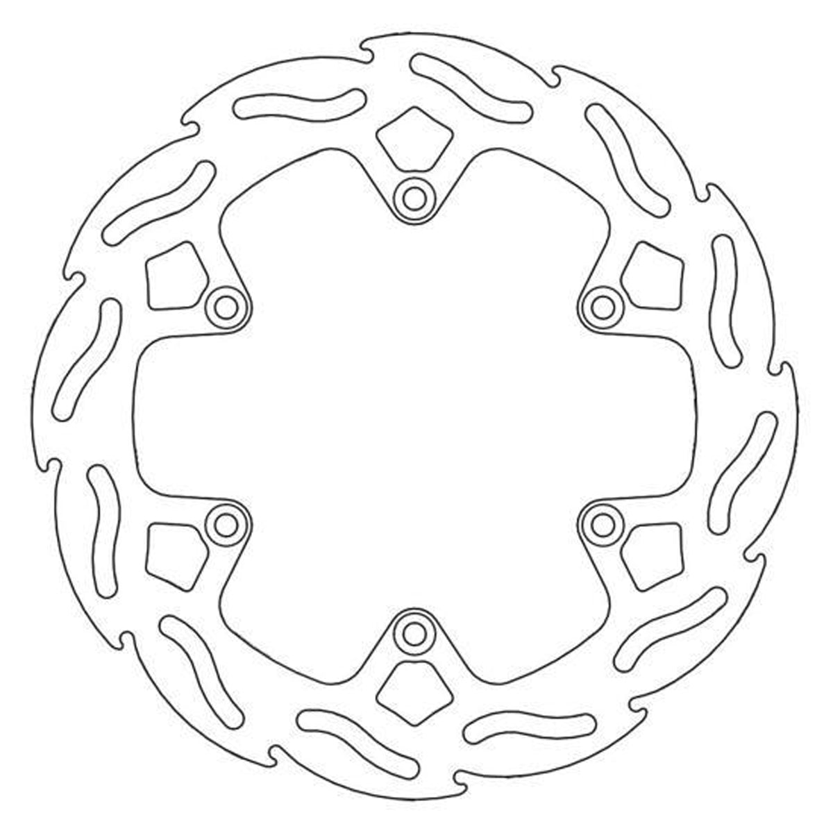 Moto-Master Rear Brake Disc 110218 (KTM/Husa/Husq)