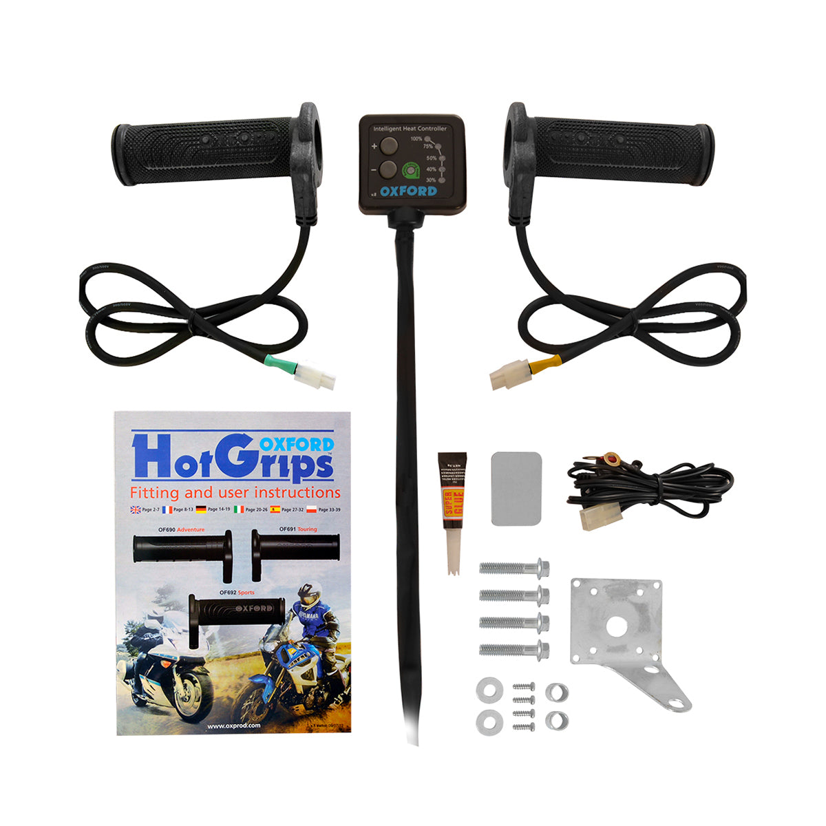 Oxford Hot Grips Premium Sports with V8 Switch