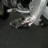 Pivot Pegz fitted to a motorbike